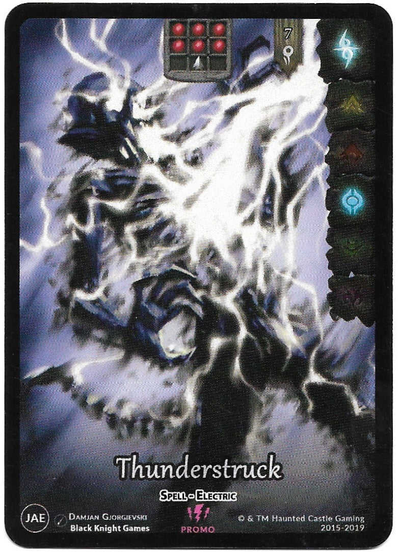 Thunderstruck [Full art] (JAE,  promo) | North of Exile Games
