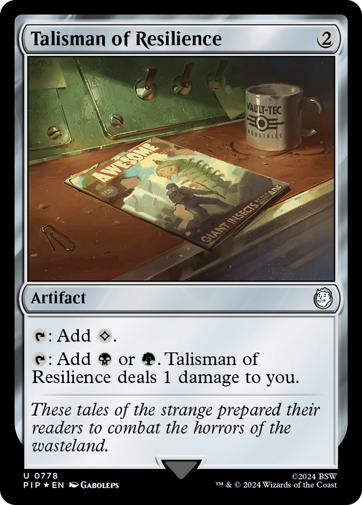 Talisman of Resilience (Surge Foil) [Fallout] | North of Exile Games