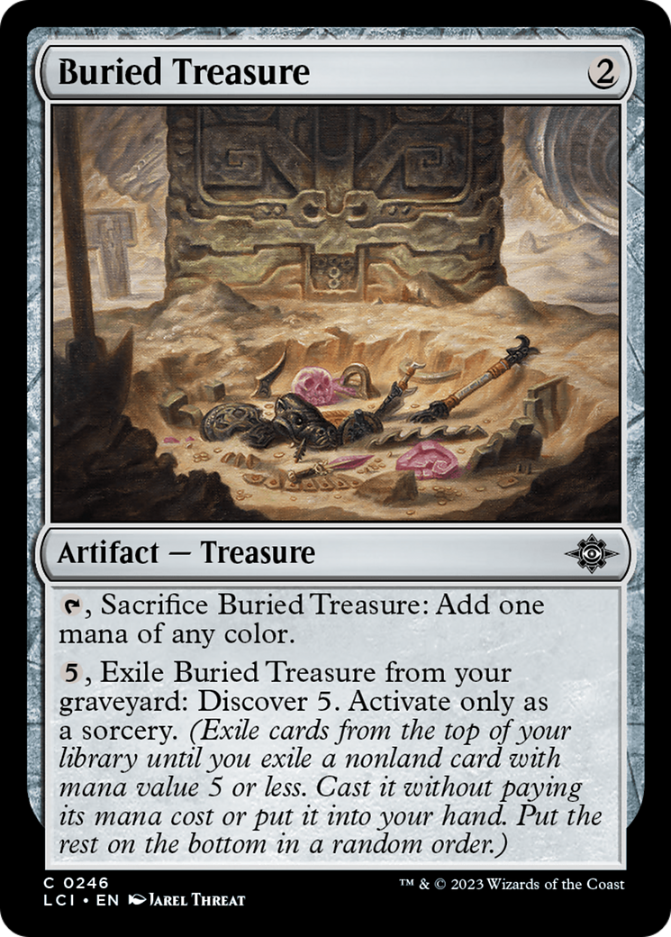 Buried Treasure [The Lost Caverns of Ixalan] | North of Exile Games