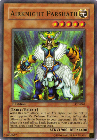 Airknight Parshath [LOD-062] Ultra Rare | North of Exile Games