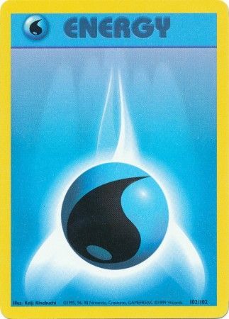 Water Energy (102/102) [Base Set Unlimited] | North of Exile Games