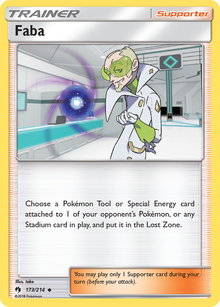 Faba (173/214) [Sun & Moon: Lost Thunder] | North of Exile Games