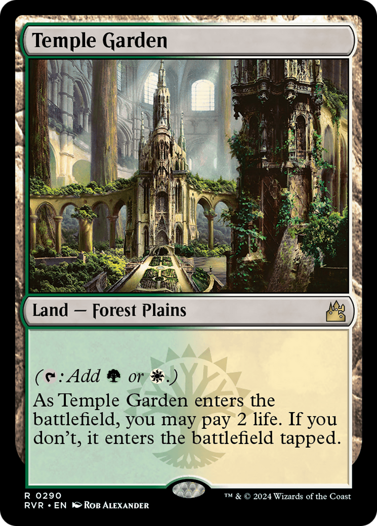 Temple Garden [Ravnica Remastered] | North of Exile Games