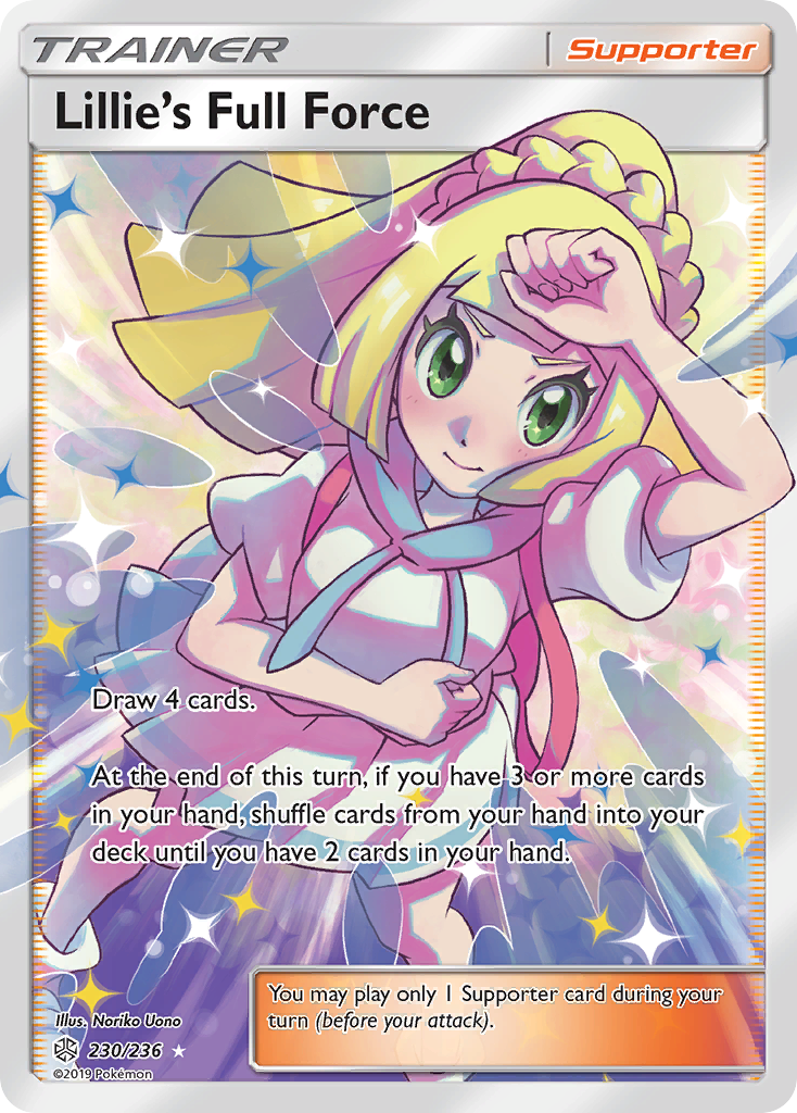 Lillie's Full Force (230/236) [Sun & Moon: Cosmic Eclipse] | North of Exile Games