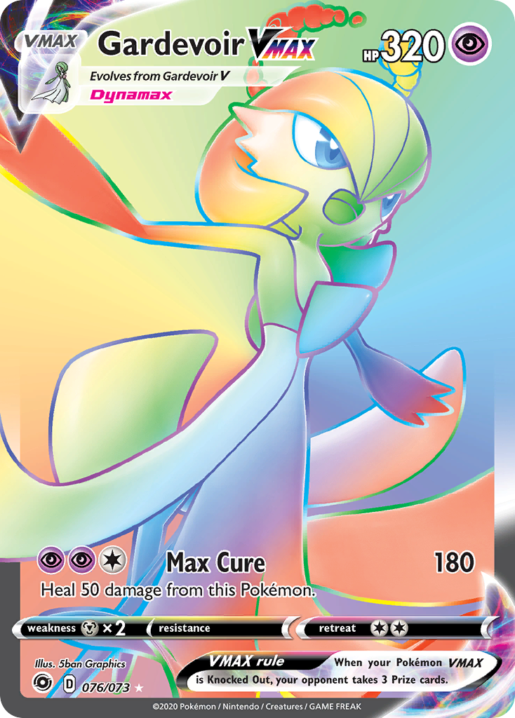 Gardevoir VMAX (076/073) [Sword & Shield: Champion's Path] | North of Exile Games