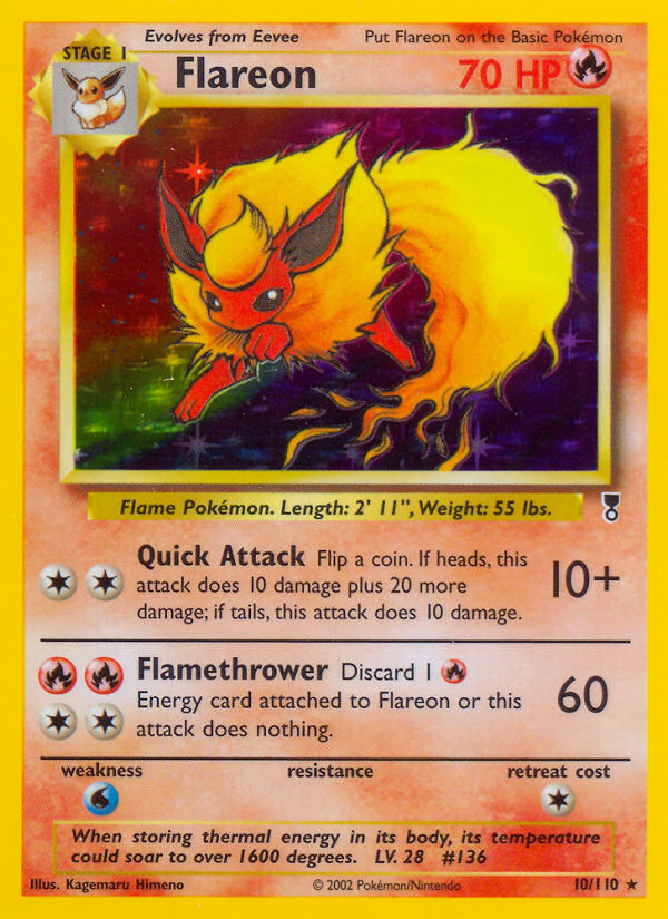 Flareon (10/110) [Legendary Collection] | North of Exile Games