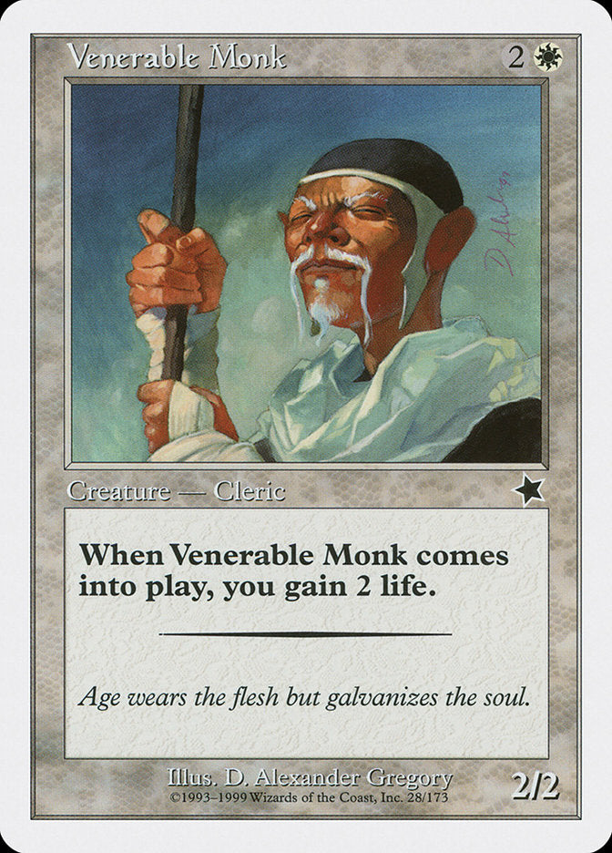 Venerable Monk [Starter 1999] | North of Exile Games