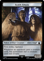 Copy // Alien Angel Double-Sided Token [Doctor Who Tokens] | North of Exile Games