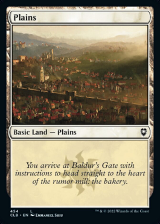 Plains (454) [Commander Legends: Battle for Baldur's Gate] | North of Exile Games