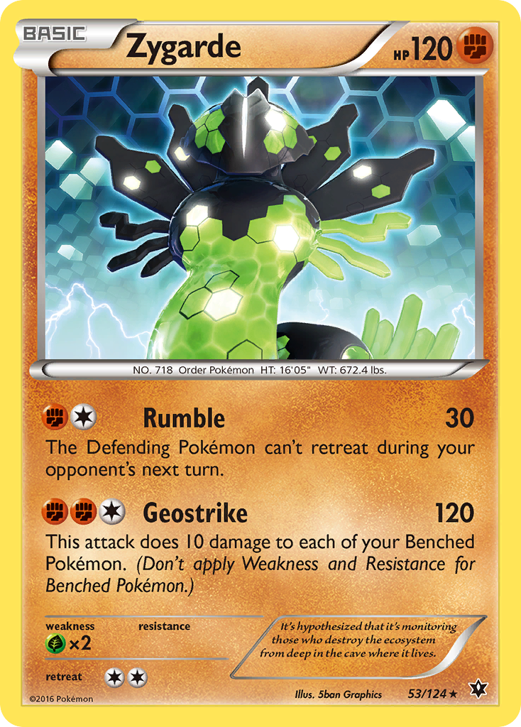 Zygarde (53/124) [XY: Fates Collide] | North of Exile Games