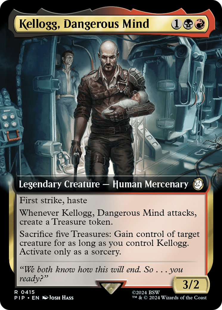 Kellogg, Dangerous Mind (Extended Art) [Fallout] | North of Exile Games