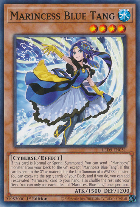 Marincess Blue Tang [LED9-EN051] Common | North of Exile Games