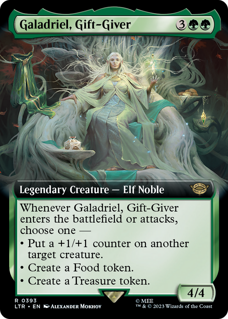 Galadriel, Gift-Giver (Extended Art) [The Lord of the Rings: Tales of Middle-Earth] | North of Exile Games