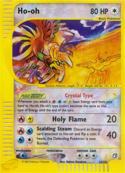 Ho-Oh (11/12) [Box Topper] | North of Exile Games