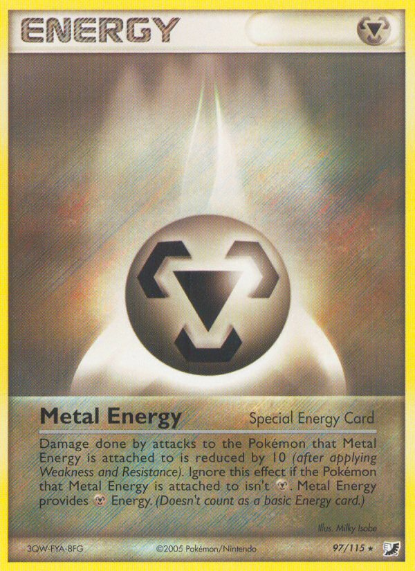 Metal Energy (97/115) [EX: Unseen Forces] | North of Exile Games