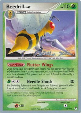 Beedrill LV.47 (15/111) (Luxdrill - Stephen Silvestro) [World Championships 2009] | North of Exile Games