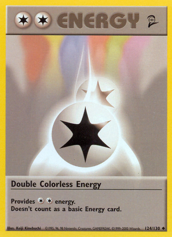 Double Colorless Energy (124/130) [Base Set 2] | North of Exile Games