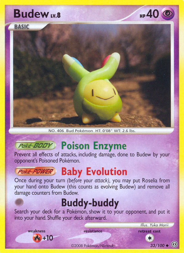 Budew (33/100) [Diamond & Pearl: Stormfront] | North of Exile Games