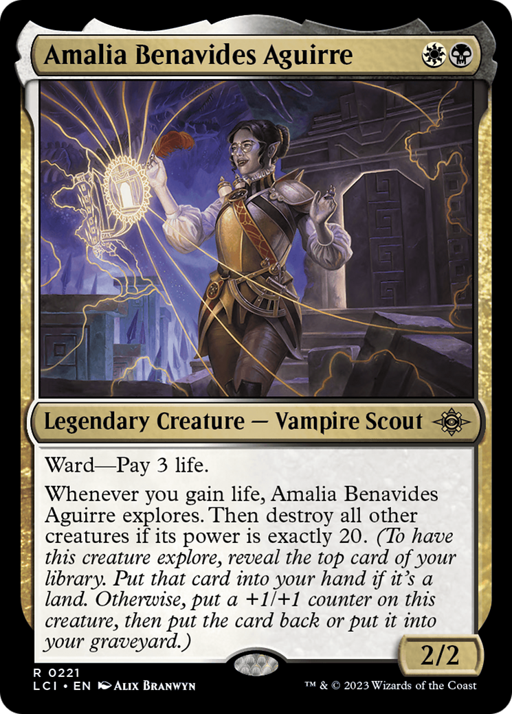 Amalia Benavides Aguirre [The Lost Caverns of Ixalan] | North of Exile Games
