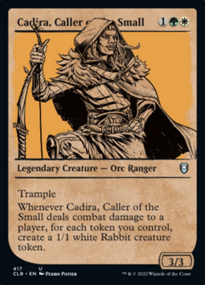 Cadira, Caller of the Small (Showcase) [Commander Legends: Battle for Baldur's Gate] | North of Exile Games