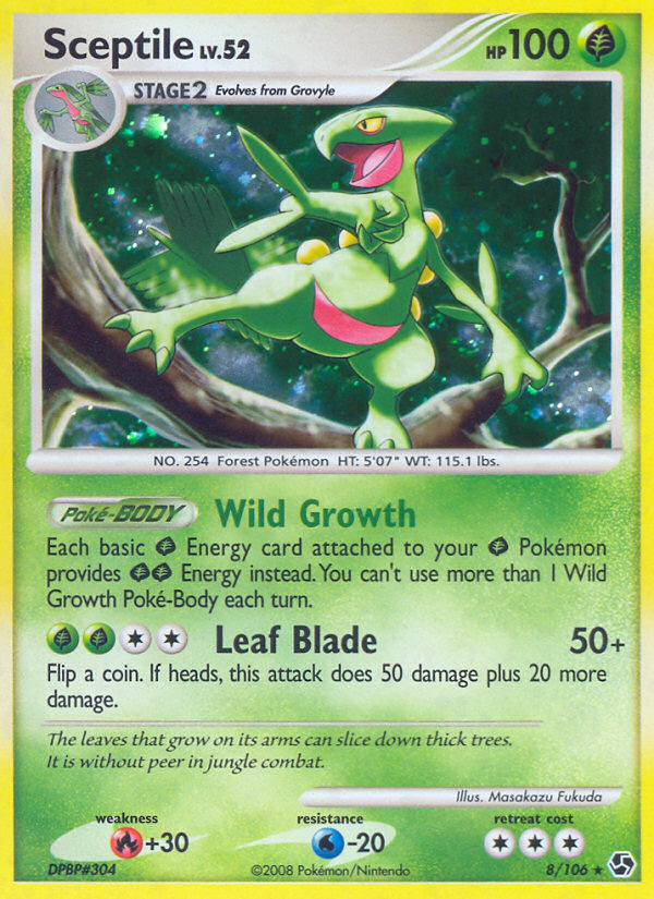 Sceptile (8/106) [Diamond & Pearl: Great Encounters] | North of Exile Games