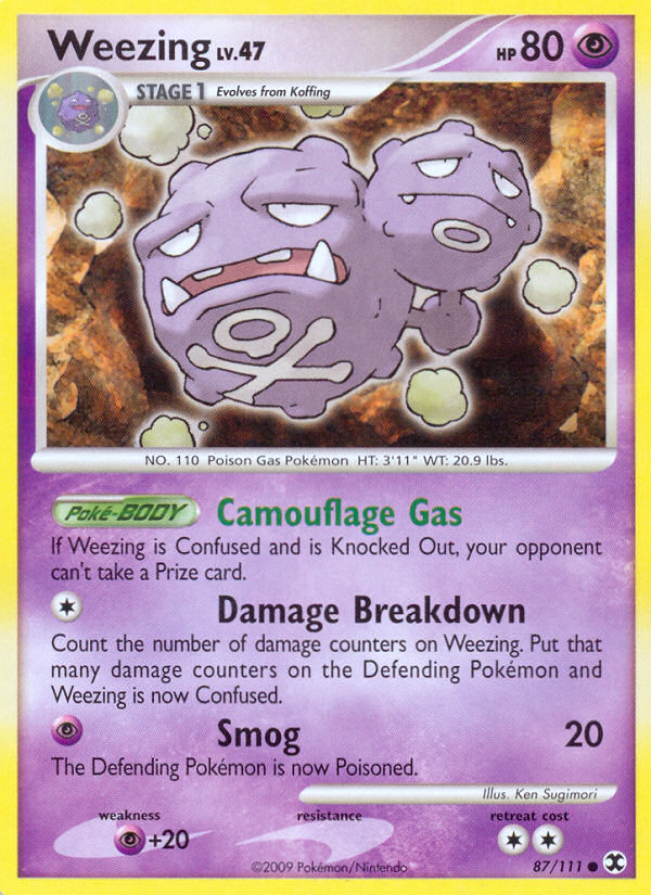 Weezing (87/111) [Platinum: Rising Rivals] | North of Exile Games
