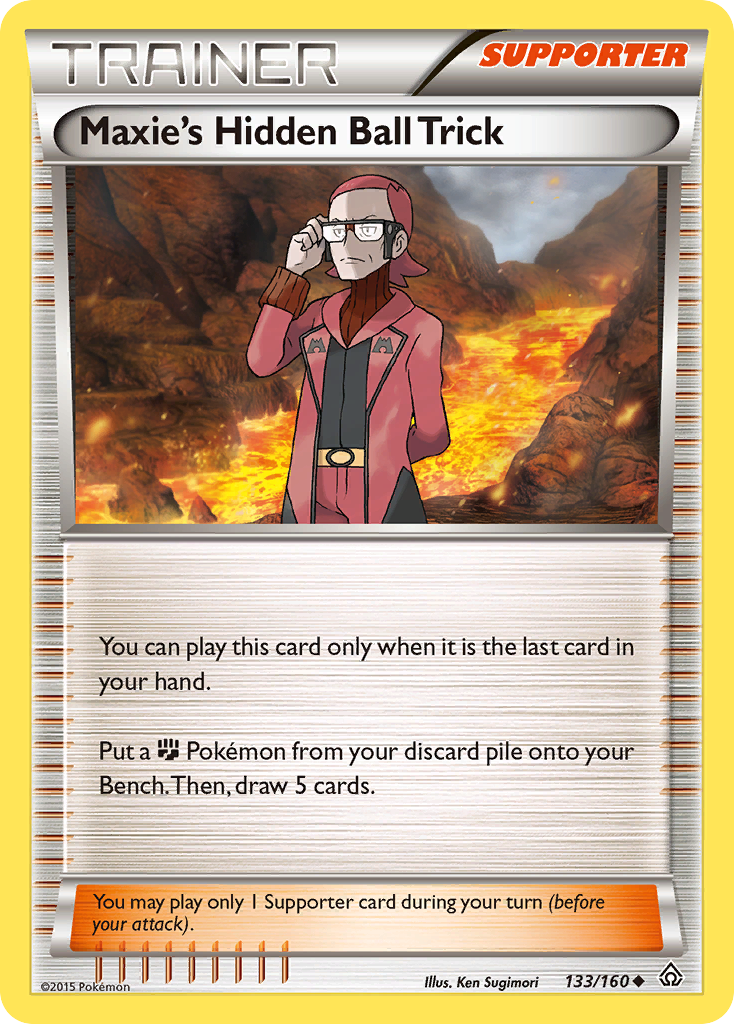 Maxie's Hidden Ball Trick (133/160) [XY: Primal Clash] | North of Exile Games