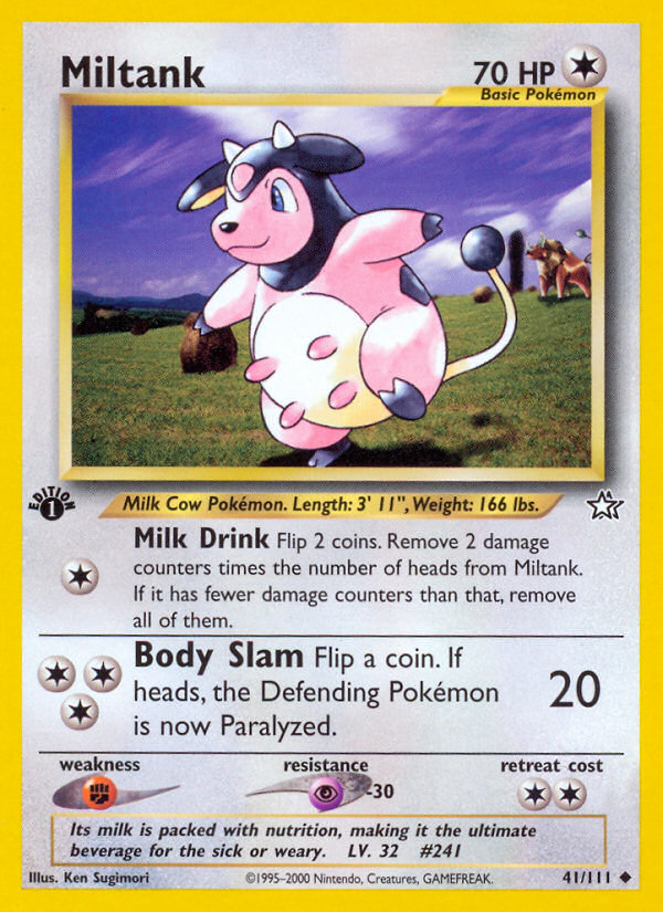 Miltank (41/111) [Neo Genesis 1st Edition] | North of Exile Games