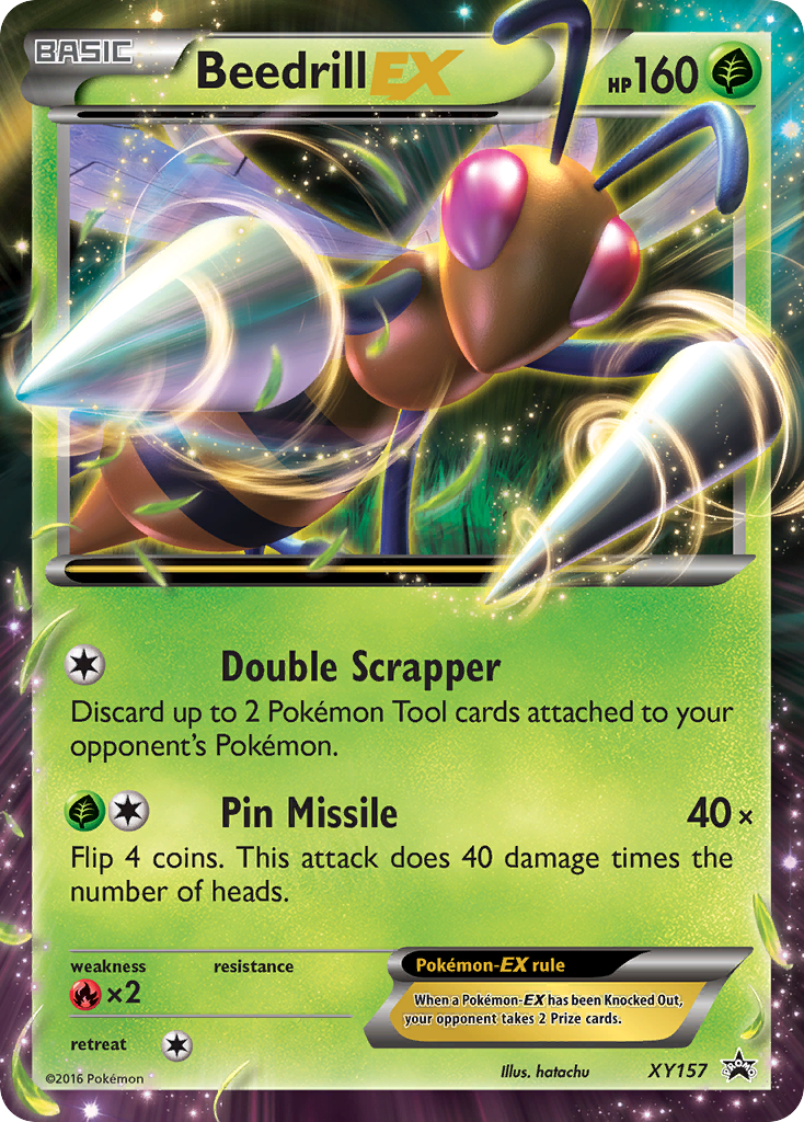 Beedrill EX (XY157) [XY: Black Star Promos] | North of Exile Games