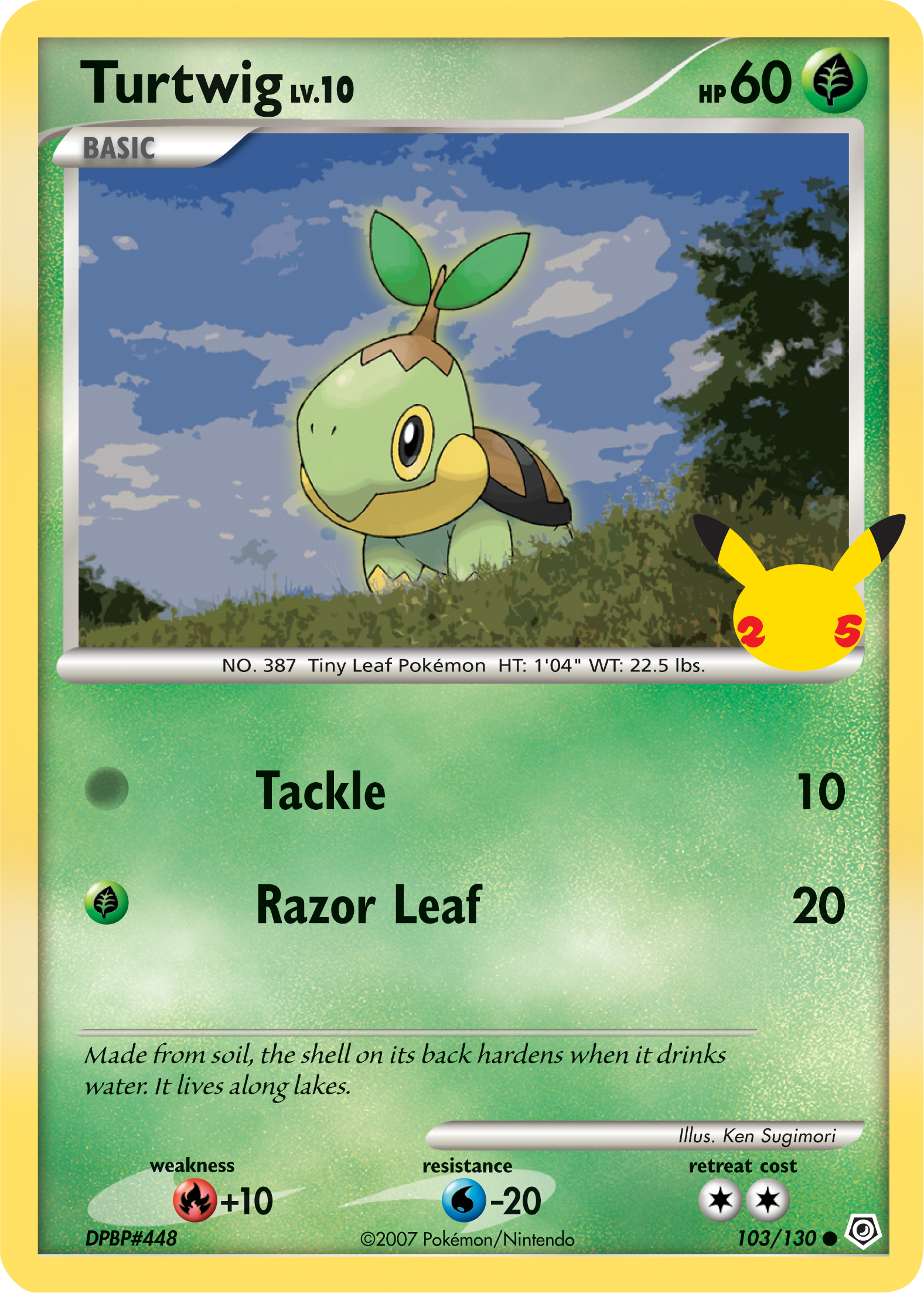 Turtwig (103/130) [First Partner Pack] | North of Exile Games