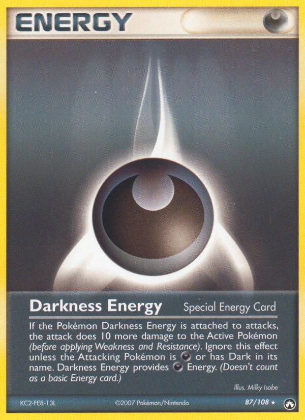 Darkness Energy (87/108) [EX: Power Keepers] | North of Exile Games