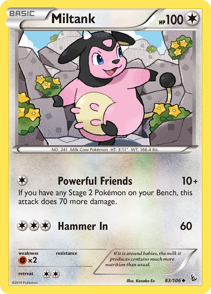 Miltank (83/106) [XY: Flashfire] | North of Exile Games
