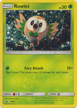 Rowlet (SM01) (General Mills Promo) [Sun & Moon: Black Star Promos] | North of Exile Games