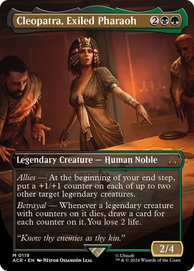 Cleopatra, Exiled Pharaoh (Borderless) [Assassin's Creed] | North of Exile Games
