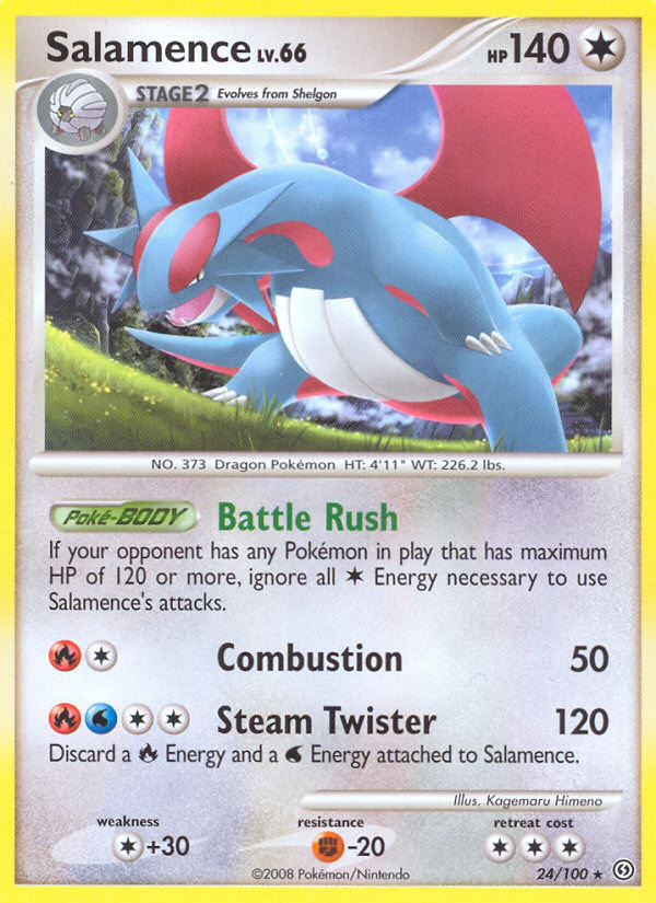 Salamence (24/100) [Diamond & Pearl: Stormfront] | North of Exile Games