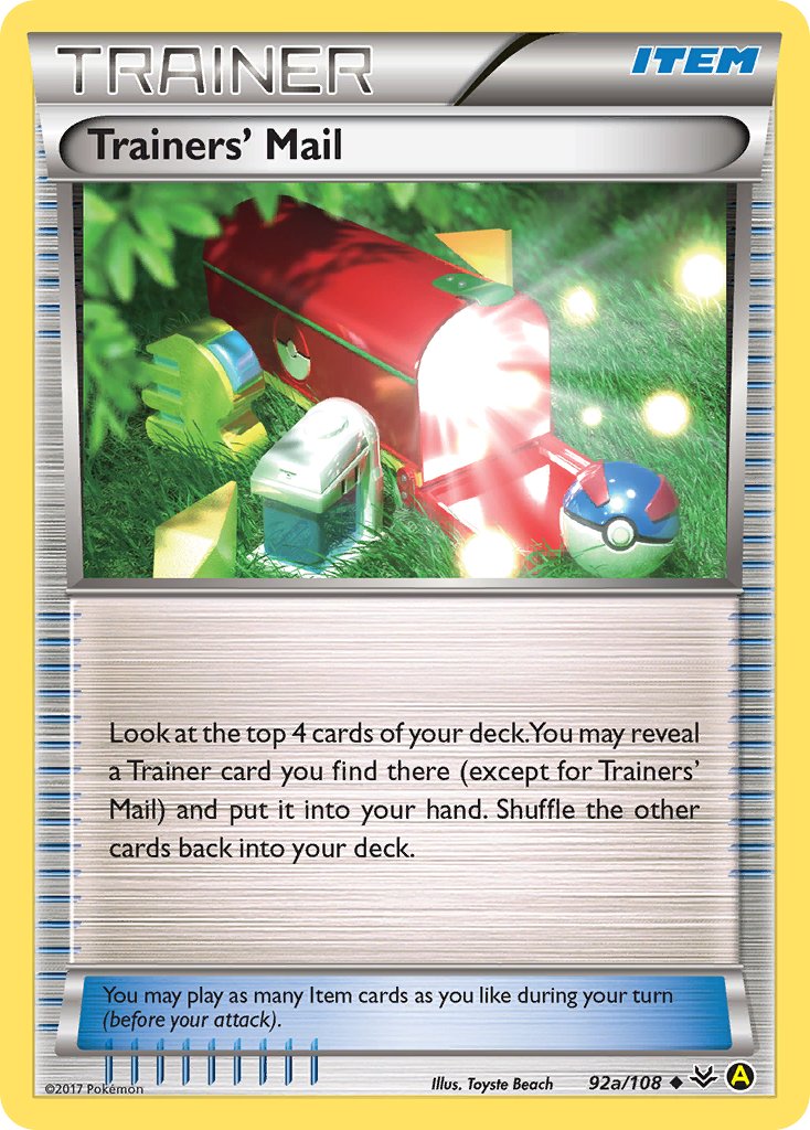 Trainers Mail (92a/108) [Alternate Art Promos] | North of Exile Games