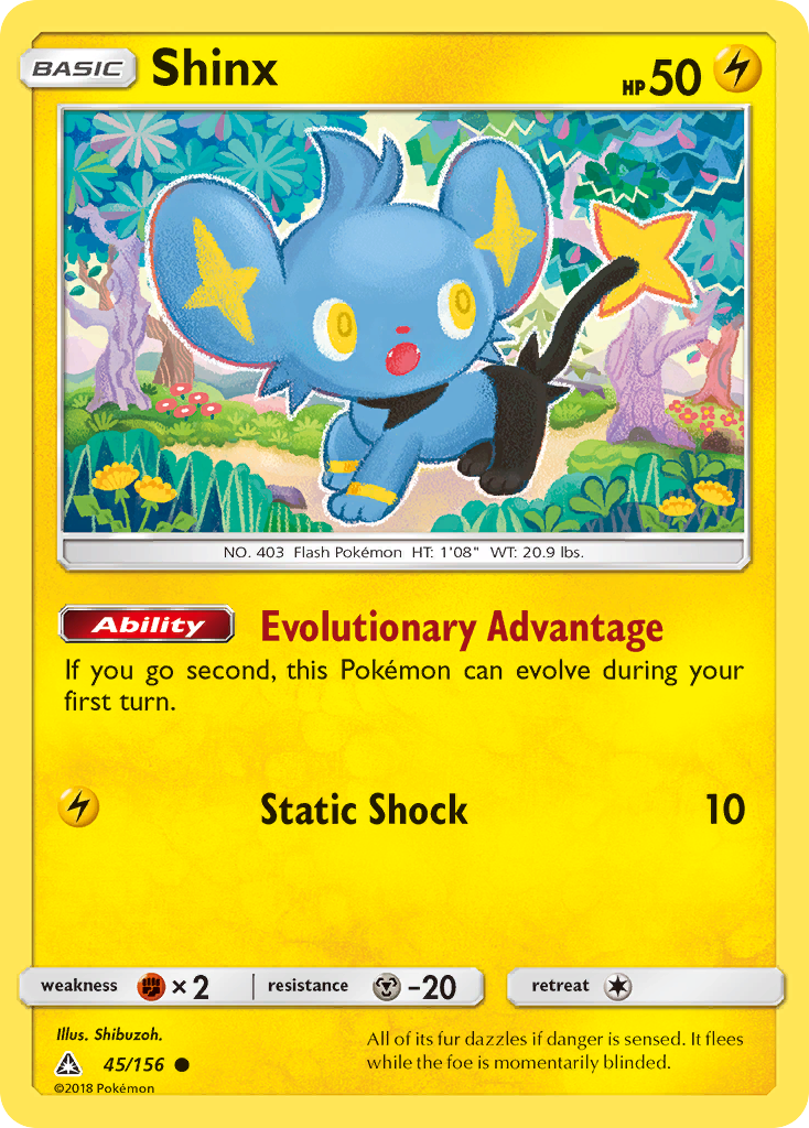 Shinx (45/156) [Sun & Moon: Ultra Prism] | North of Exile Games
