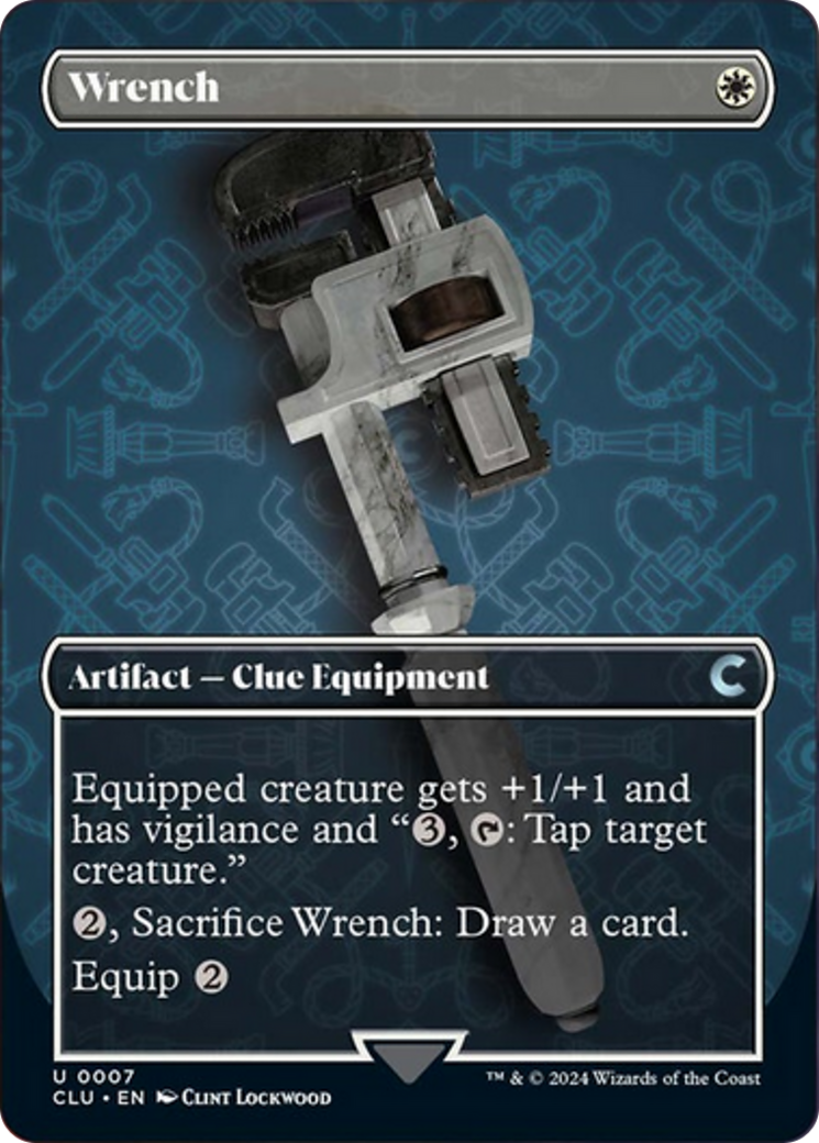 Wrench (Borderless) [Ravnica: Clue Edition] | North of Exile Games