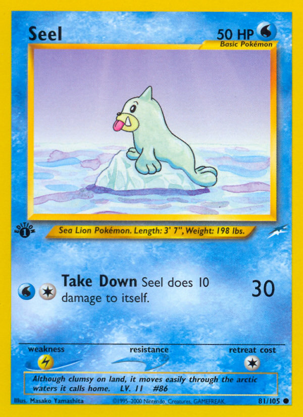Seel (81/105) [Neo Destiny 1st Edition] | North of Exile Games