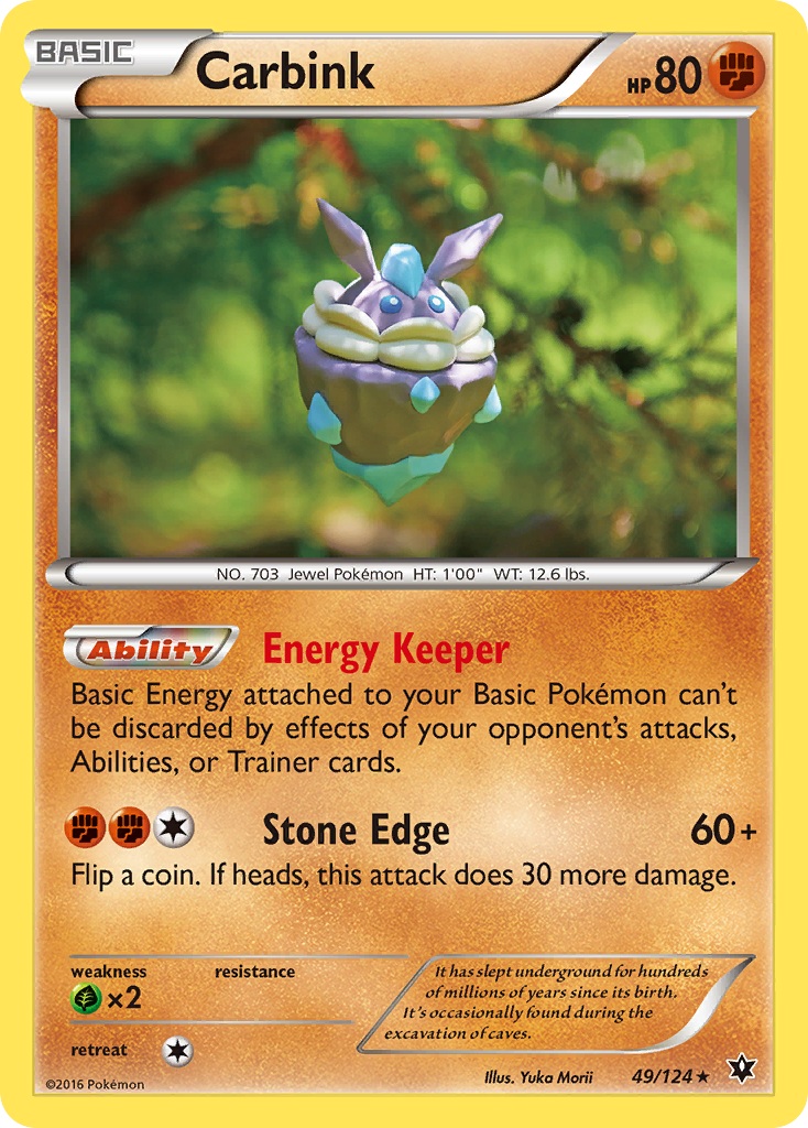 Carbink (49/124) [XY: Fates Collide] | North of Exile Games