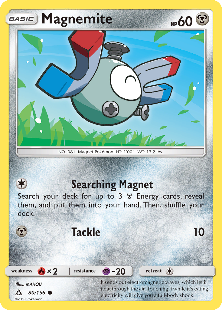 Magnemite (80/156) [Sun & Moon: Ultra Prism] | North of Exile Games