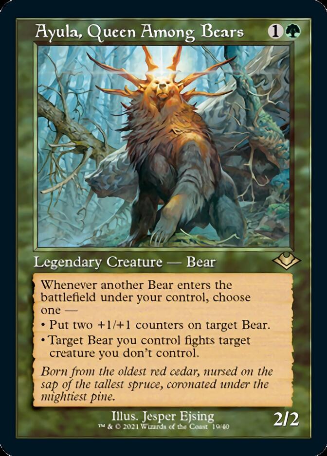 Ayula, Queen Among Bears (Retro) [Modern Horizons 2] | North of Exile Games