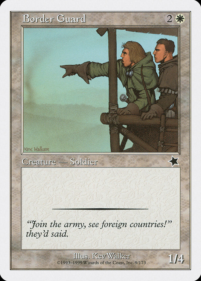 Border Guard [Starter 1999] | North of Exile Games