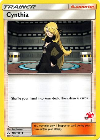 Cynthia (119/156) (Charizard Stamp #59) [Battle Academy 2020] | North of Exile Games
