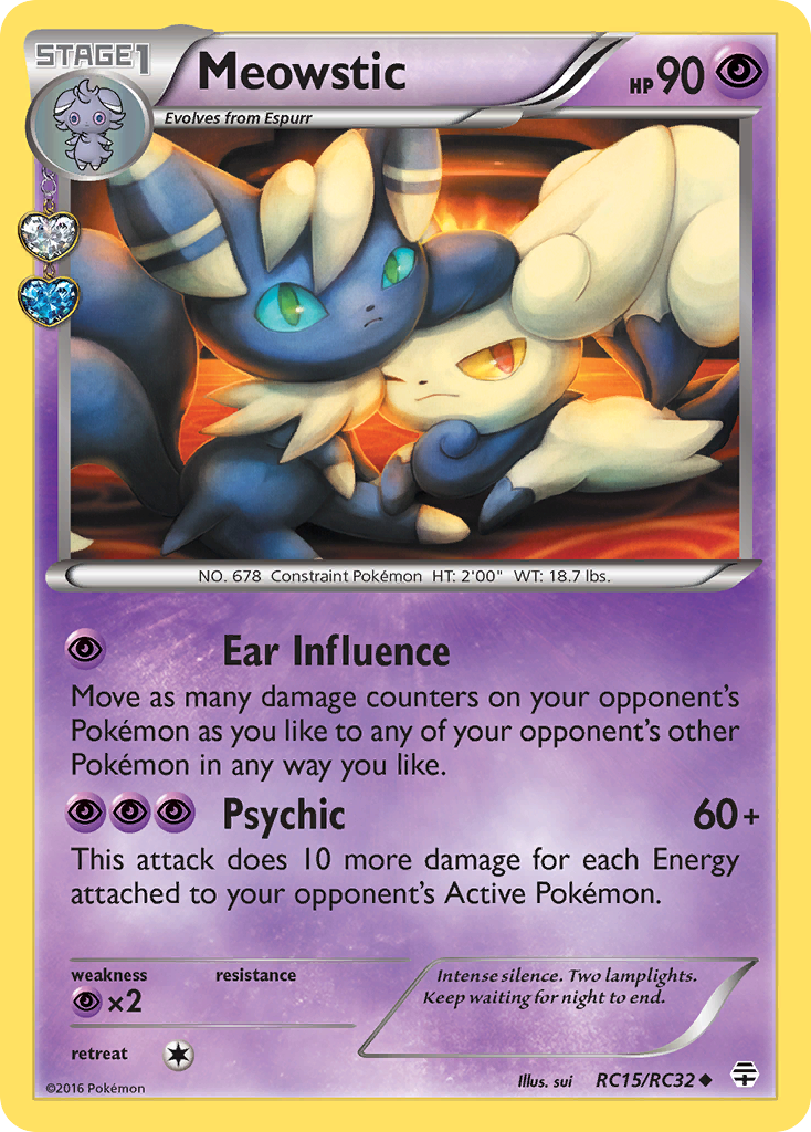 Meowstic (RC15/RC32) [XY: Generations] | North of Exile Games