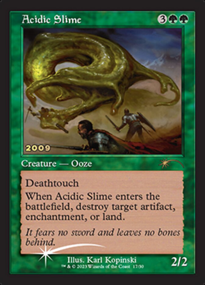 Acidic Slime [30th Anniversary Promos] | North of Exile Games