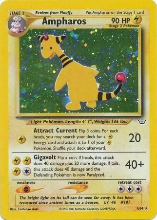 Ampharos (1/64) [Neo Revelation Unlimited] | North of Exile Games