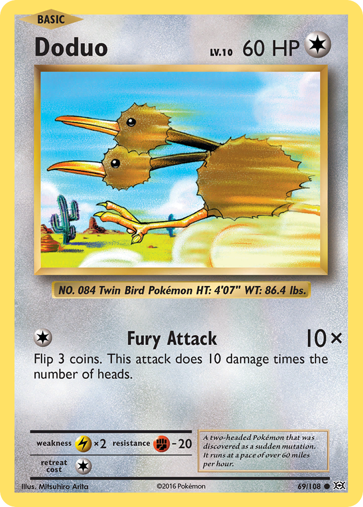 Doduo (69/108) [XY: Evolutions] | North of Exile Games