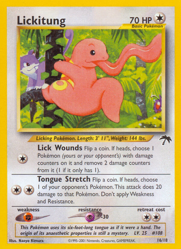 Lickitung (16/18) [Southern Islands] | North of Exile Games