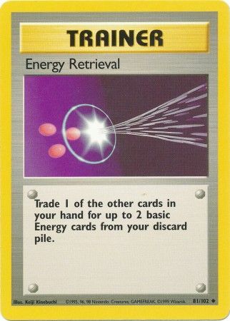 Energy Retrieval (81/102) [Base Set Unlimited] | North of Exile Games